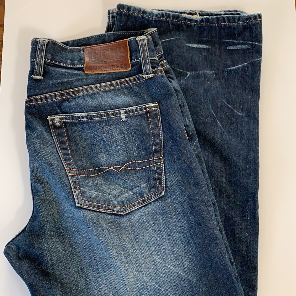 Luck Brand Dungarees / size 34/32